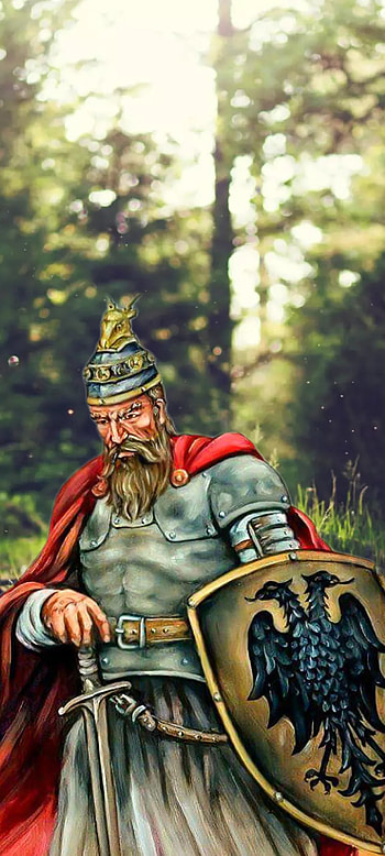Skenderbeu, art, breastplate HD phone wallpaper