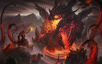 Deathwing the Destroyer, World of Warcraft HD wallpaper