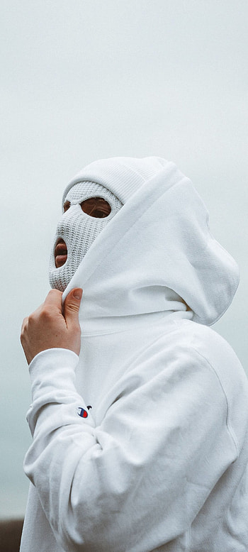 Gang, face mask, whitemask HD phone wallpaper