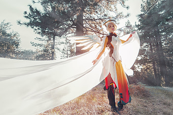 Mercy Overwatch Cosplays, mercy-overwatch, overwatch, games, cosplay, girls HD wallpaper