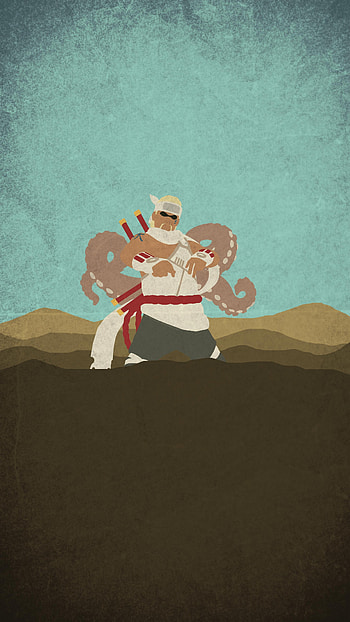 Killer Bee Naruto, Digital artwork, Davydov's creative brilliance, Killer bee inspiration HD phone wallpaper