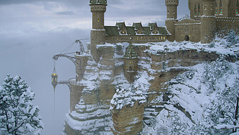 Hogwarts, Castle backgrounds, Slytherin pride, Hogwarts crest HD wallpaper