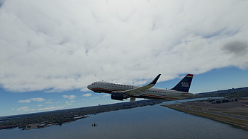 US Airways, Travels, Avsim screen shots forum, Community HD wallpaper