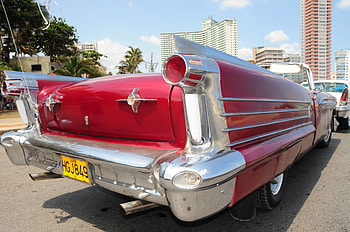 car, old, classic, cuban, vintage HD wallpaper