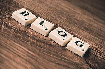 Blog scrabble tiles, White and black, Journalist's toolkit, Written expression HD wallpaper