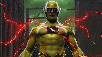 Reverse Flash, flash, superheroes, artist, artwork, digital-art, artstation HD wallpaper