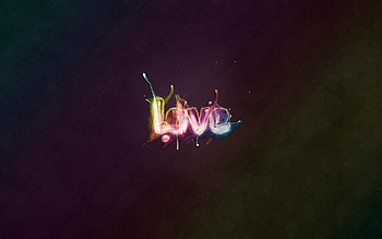 Love, Words, Surface, Inscription, Colourful, Colorful, Letters HD wallpaper
