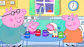 Granny Pig George Pig Daddy Pig Mummy Pig Grandpa Pig Suzy Sheep Peppa Pig HD wallpaper