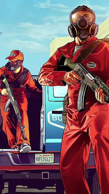 GTA 5, Theft Online HD phone wallpaper