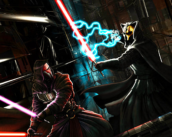 sith fight, star, duel, wars, sith HD wallpaper