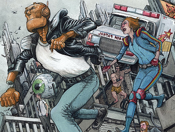 Comic, Doom Patrol HD wallpaper