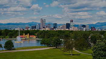 Denver Skyline, Apartments in Denver, Powderhorn apartments HD wallpaper