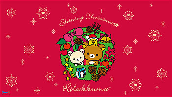 New 2015 Rilakkuma Christmas HD wallpaper