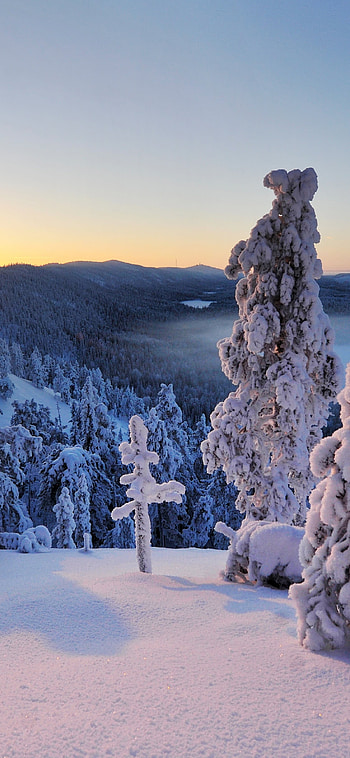 Konttainen fell, Finland HD phone wallpaper