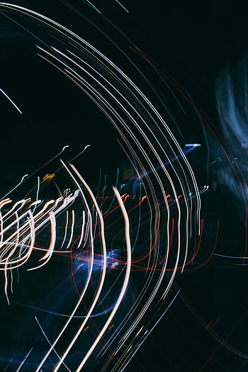 Abstract, Shine, Light, Lines, Blur, Smooth, Long Exposure HD phone wallpaper