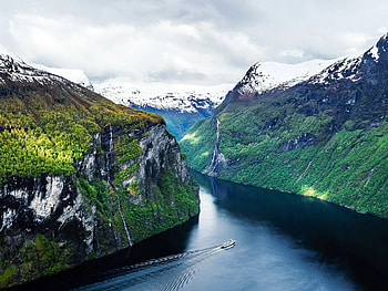 Best way to explore, Captivating fjord views, Breathtaking scenery, Traveler's paradise HD wallpaper
