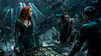 Aquaman and Mera, Amber Heard HD wallpaper