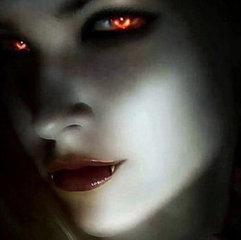 'Thirsty vampire'......, gothic, mystical, vampire, dark HD wallpaper