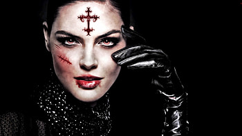 Dark Evil Occult Satanic Satan Vampire At Dark HD wallpaper