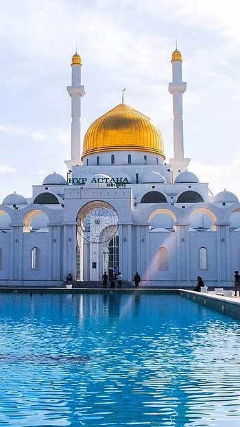 Islamic, Golden Mosque, Background HD phone wallpaper