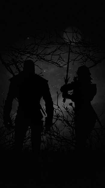 Geralt & Ciri Night Hunt, Ciri (The Witcher), Geralt of Rivia, TV Show, The Witcher HD phone wallpaper