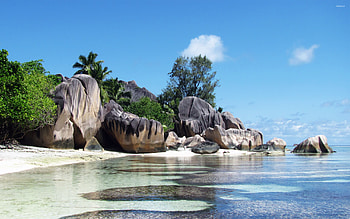 Anse source dargent, -perfect beach, Tropical paradise, Idyllic getaway HD wallpaper