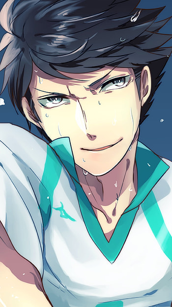Haikyū!! — Smirk Before the Serve, Haikyū!!, Anime HD phone wallpaper