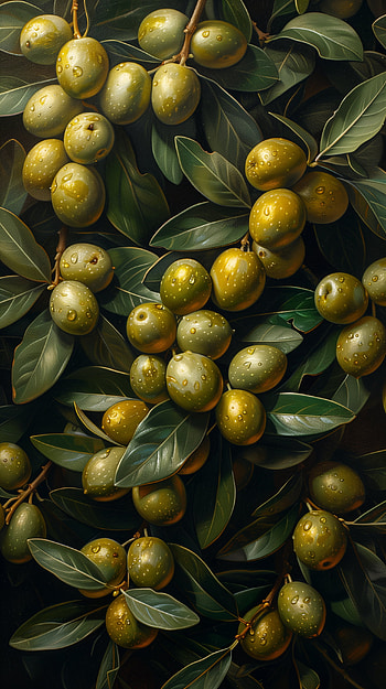 Fresh Olive Branch Mobile HD phone wallpaper
