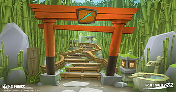 video game, Fruit Ninja VR 2 HD wallpaper