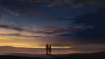 Just To Be Around You , artist, artwork, digital-art, deviantart HD wallpaper