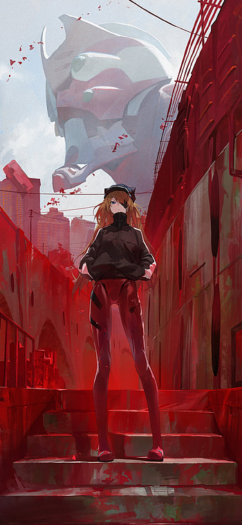 Asuka Langley Sohryu Neon Genesis Evangelion Anime , Asuka Langley Sohryu, Anime, Neon Genesis Evangelion HD phone wallpaper