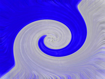 Mixing Blue and Ice, abstract HD wallpaper