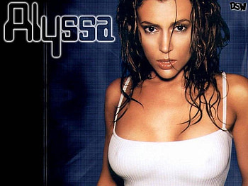 Alyssa Milano, american, charmed, actresses HD wallpaper