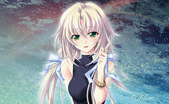 Anime, cute, girl, pretty HD wallpaper