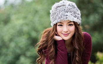 Lovely Face, face, model, woman, smile HD wallpaper