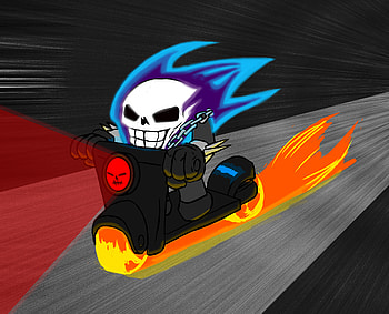 Ghost Rider Artwork , ghost-rider, artwork, artwork, digital-art, superheroes HD wallpaper