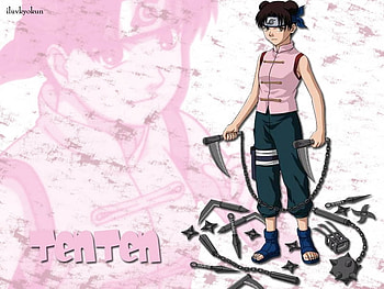 Tenten, naruto, teamgai HD wallpaper