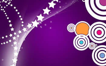 Starry Drama, star, cinema, classic, circle, violet, drama HD wallpaper