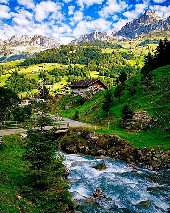 Switzerland, cloud, sky HD phone wallpaper