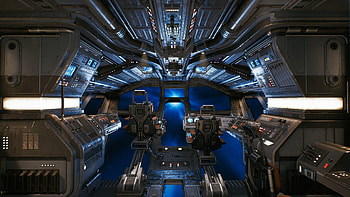 Star Wars Jedi: Survivor - Spaceship Interior Background, video game, Star Wars Jedi: Survivor HD wallpaper