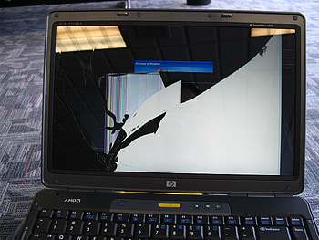 Broken TV Screen HD wallpaper