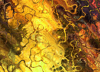 View from Keppler, abstract, color, fantasy, fractal, bryce HD wallpaper