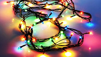 Fairy Lights, Christmas, , Festive beauty HD wallpaper