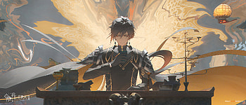 Zhongli's Majestic Aura – Stunning Genshin Impact, Zhongli (Genshin Impact), Genshin Impact HD wallpaper
