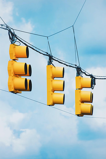 Sky, Miscellanea, Miscellaneous, Traffic Light HD phone wallpaper