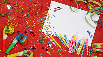 Birtay, party, happy, candles HD wallpaper