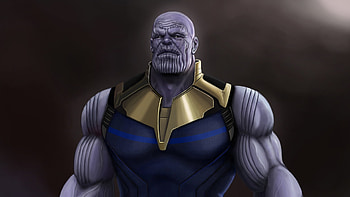 Thanos Fan Art, thanos, artwork, artist, digital-art, supervillain, artstation, superheroes HD wallpaper