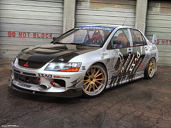 Mitsubishi, Transport, Auto, Tuning HD wallpaper