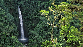 Angel Falls, Costa Rica HD wallpaper