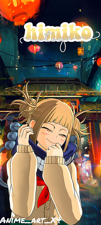 Toga Himiko, Anime girl, My hero academia HD phone wallpaper